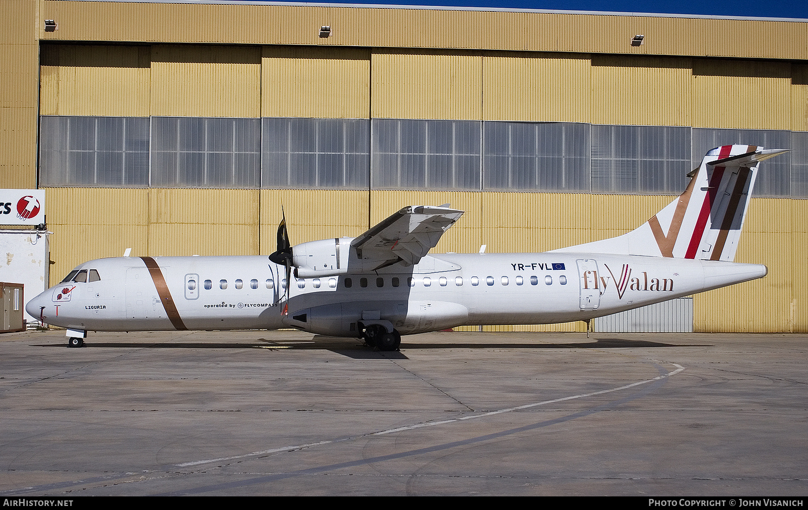 Aircraft Photo of YR-FVL | ATR ATR-72-500 (ATR-72-212A) | Fly Valan | AirHistory.net #815211