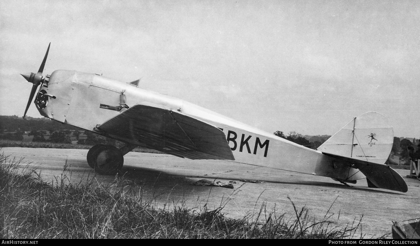 Aircraft Photo of G-EBKM | Parnall Pixie II | AirHistory.net #815232