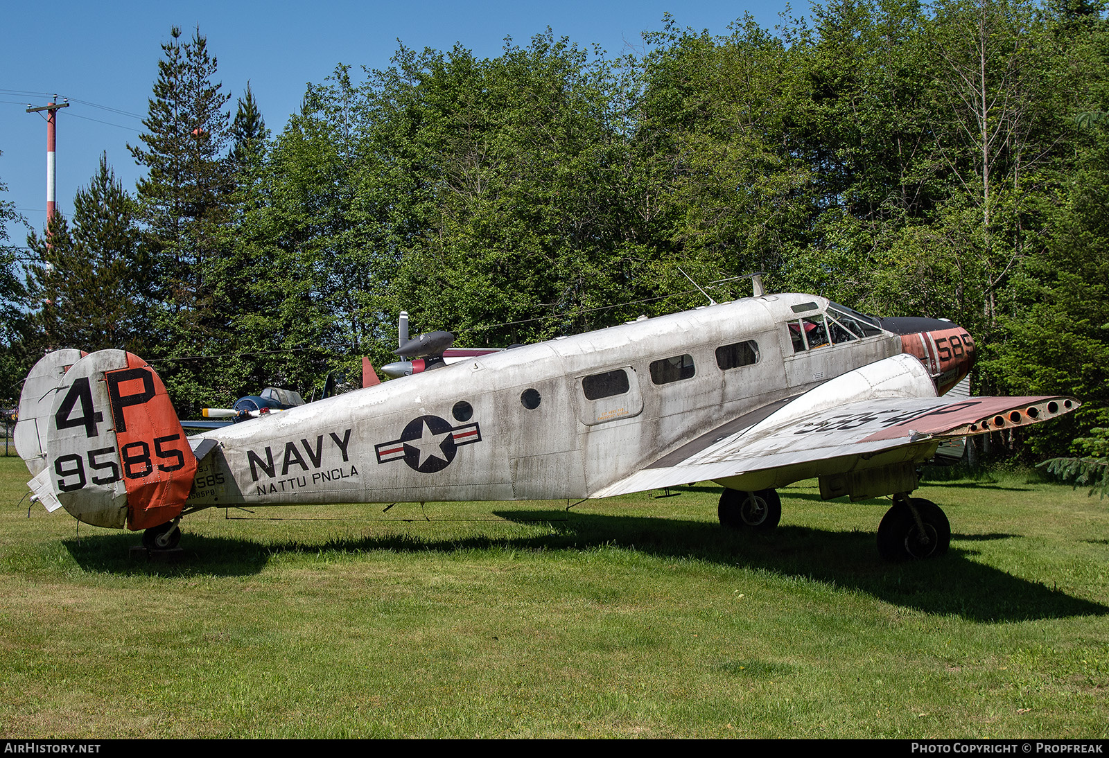 Aircraft Photo of N585PB / 29585 | Beech RC-45J Expeditor | USA - Navy | AirHistory.net #815239