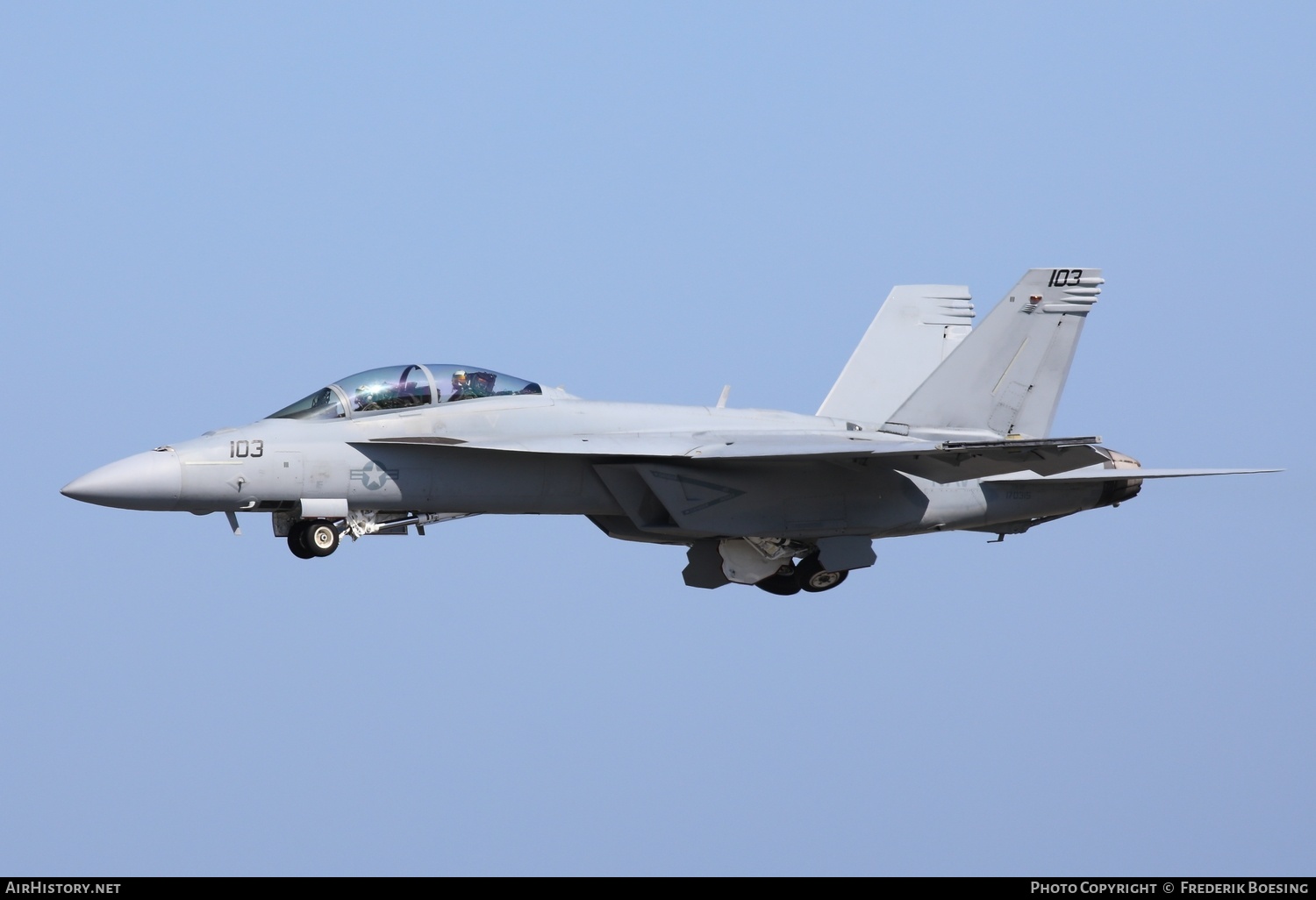 Aircraft Photo of 170315 | Boeing F/A-18F Super Hornet | USA - Navy | AirHistory.net #815252