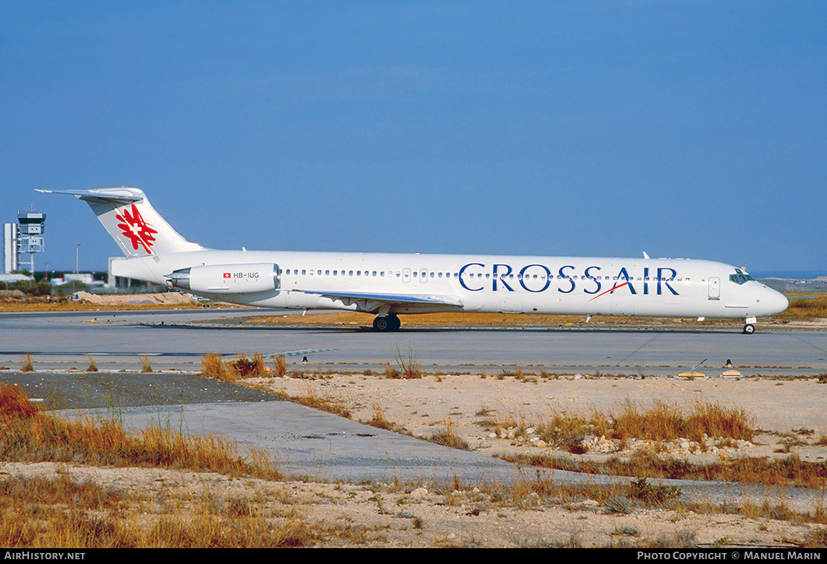 Aircraft Photo of HB-IUG | McDonnell Douglas MD-81 (DC-9-81) | Crossair | AirHistory.net #815271