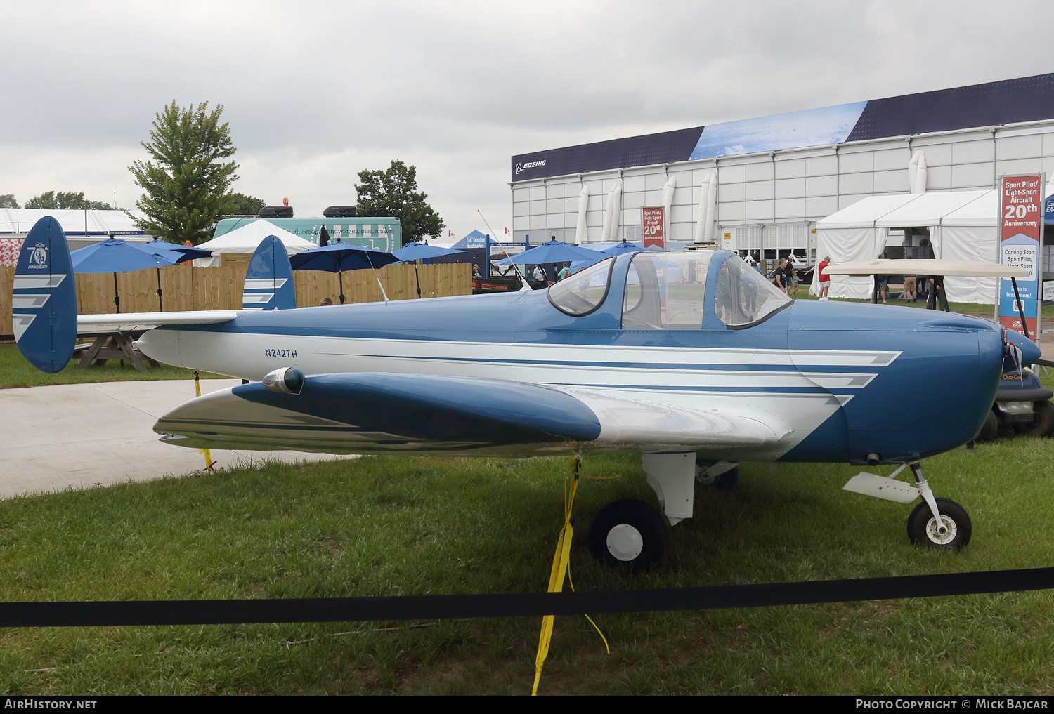 Aircraft Photo of N2427H | Erco 415C Ercoupe | AirHistory.net #815272