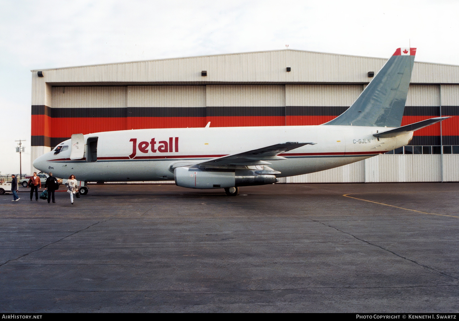Aircraft Photo of C-GJLN | Boeing 737-210C | Jetall | AirHistory.net #815276
