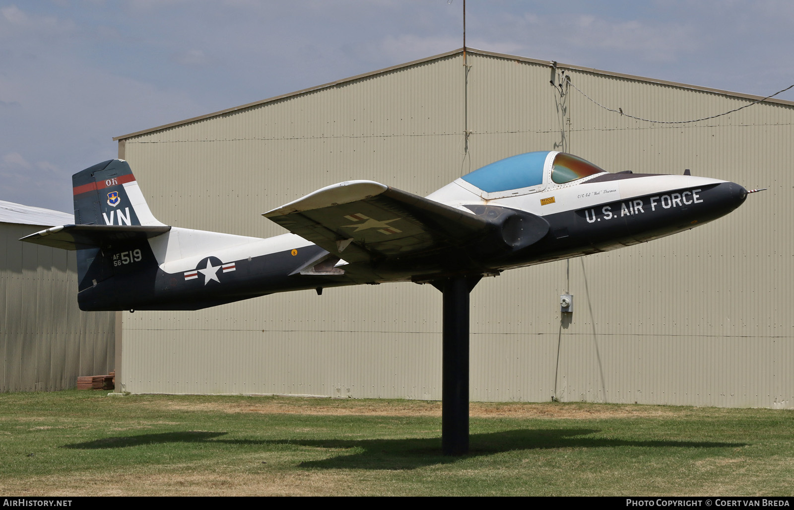 Aircraft Photo of 56-3519 | Cessna T-37B Tweety Bird | USA - Air Force | AirHistory.net #815288