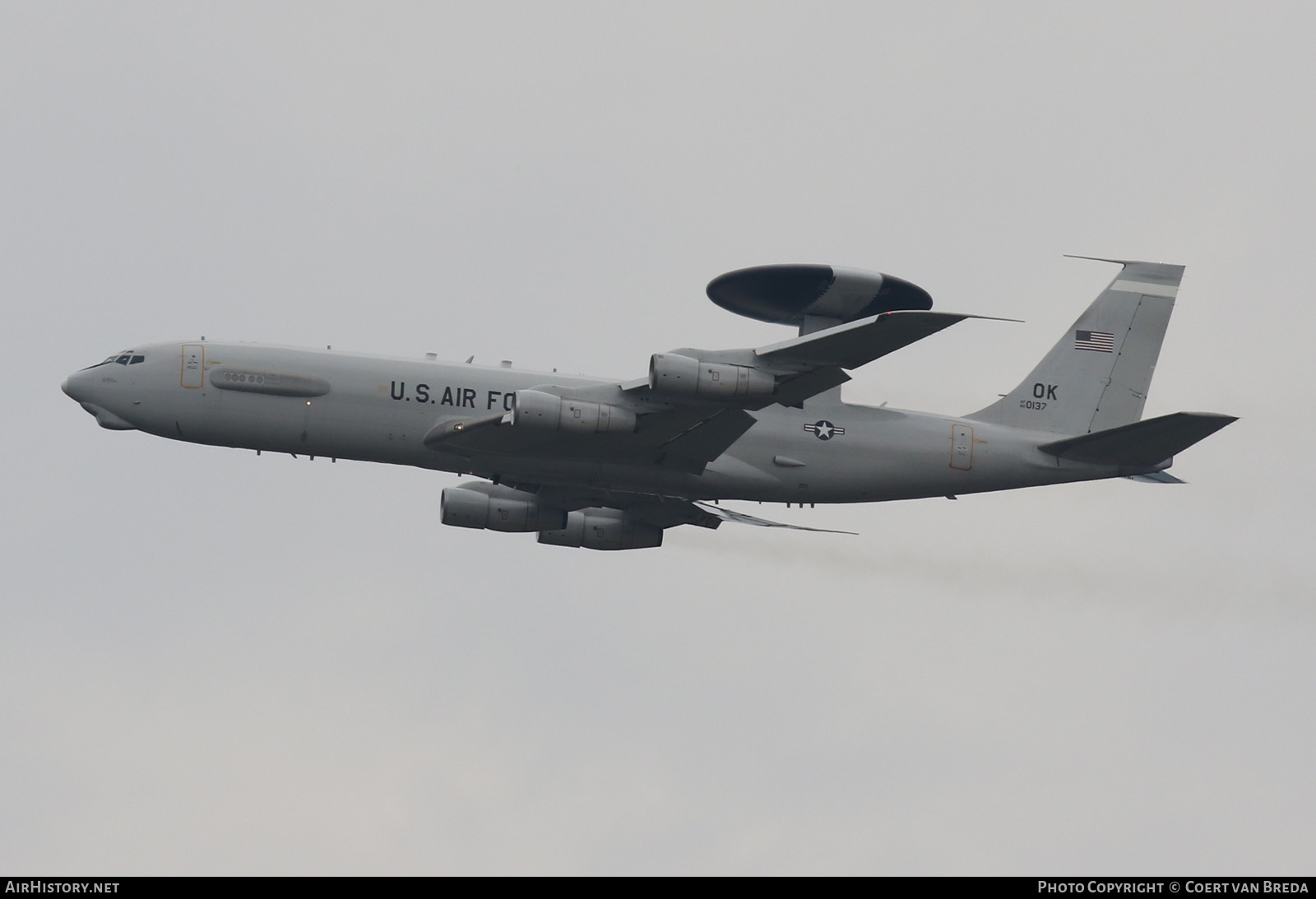 Aircraft Photo of 80-0137 | Boeing E-3C Sentry | USA - Air Force | AirHistory.net #815291