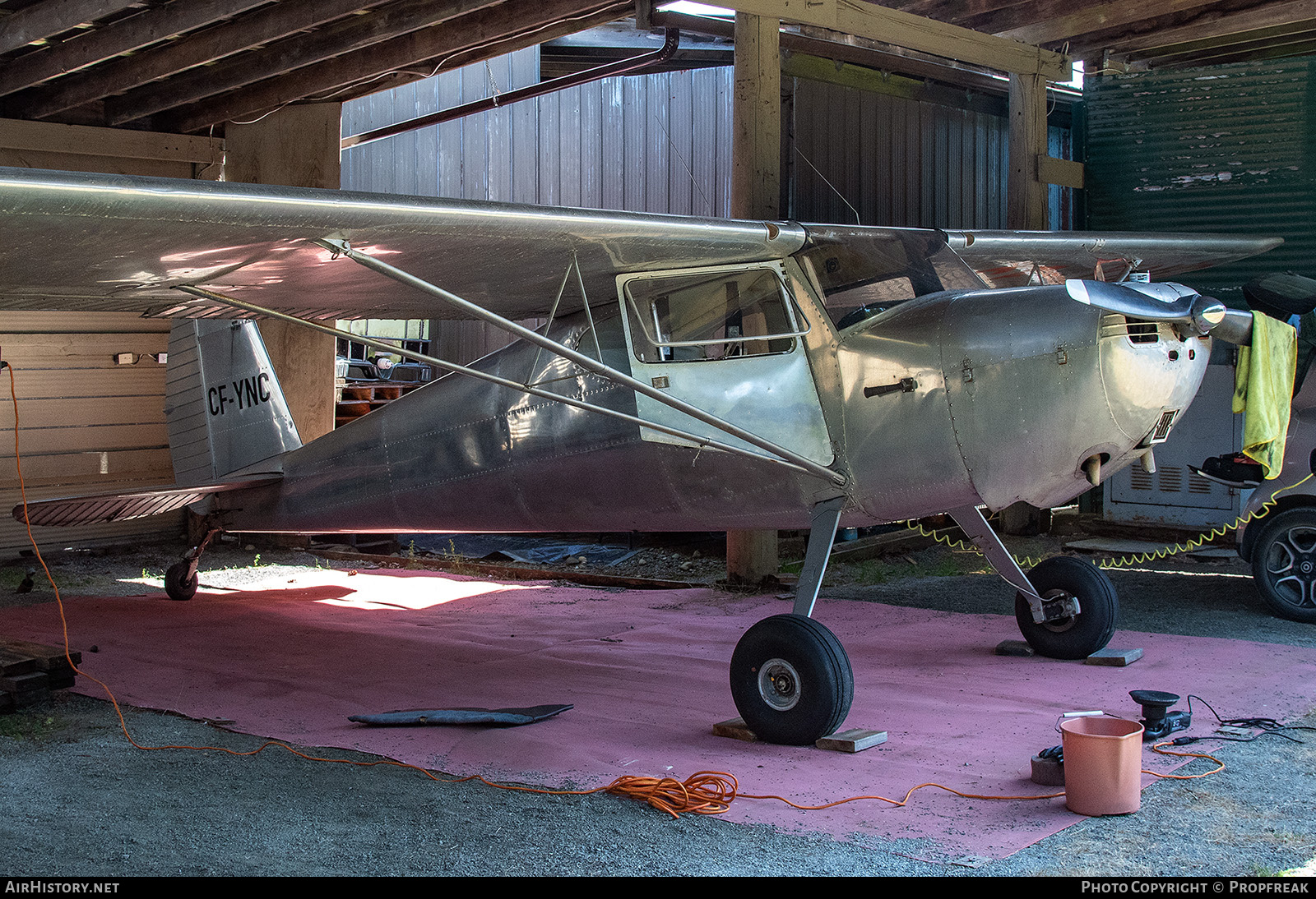 Aircraft Photo of CF-YNC | Cessna 140 | AirHistory.net #815316
