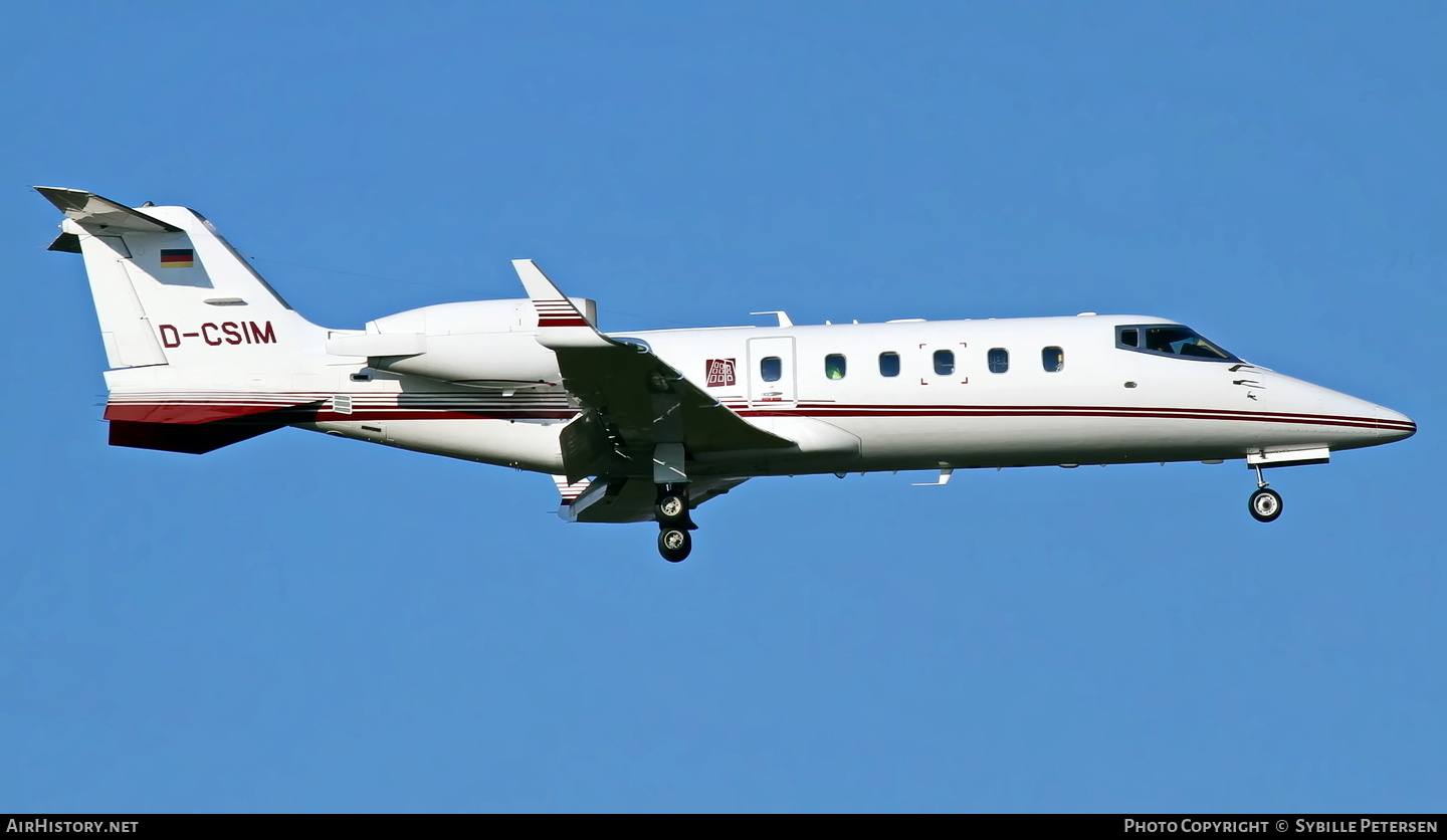 Aircraft Photo of D-CSIM | Learjet 60 | AirHistory.net #815318
