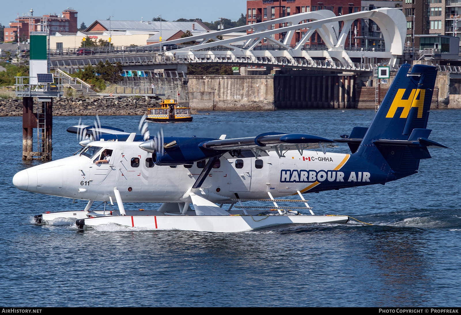 Aircraft Photo of C-GHHA | De Havilland Canada DHC-6-300 Twin Otter | Harbour Air | AirHistory.net #815331