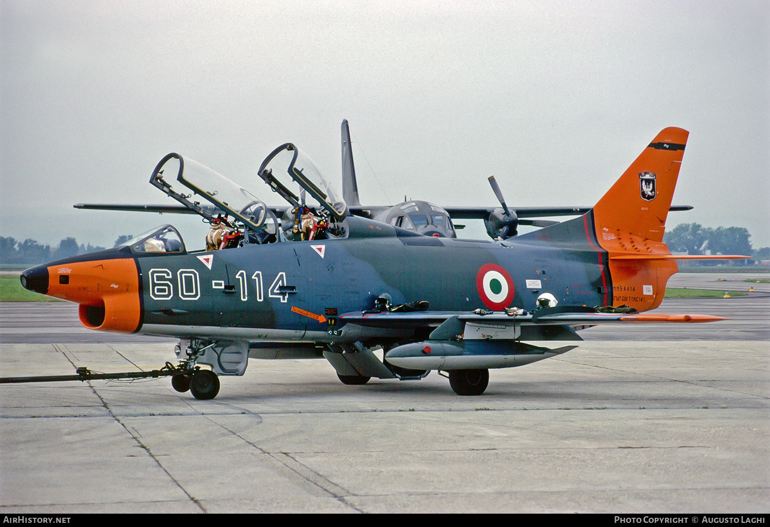 Aircraft Photo of MM54414 | Fiat G-91T/1 | Italy - Air Force | AirHistory.net #815332