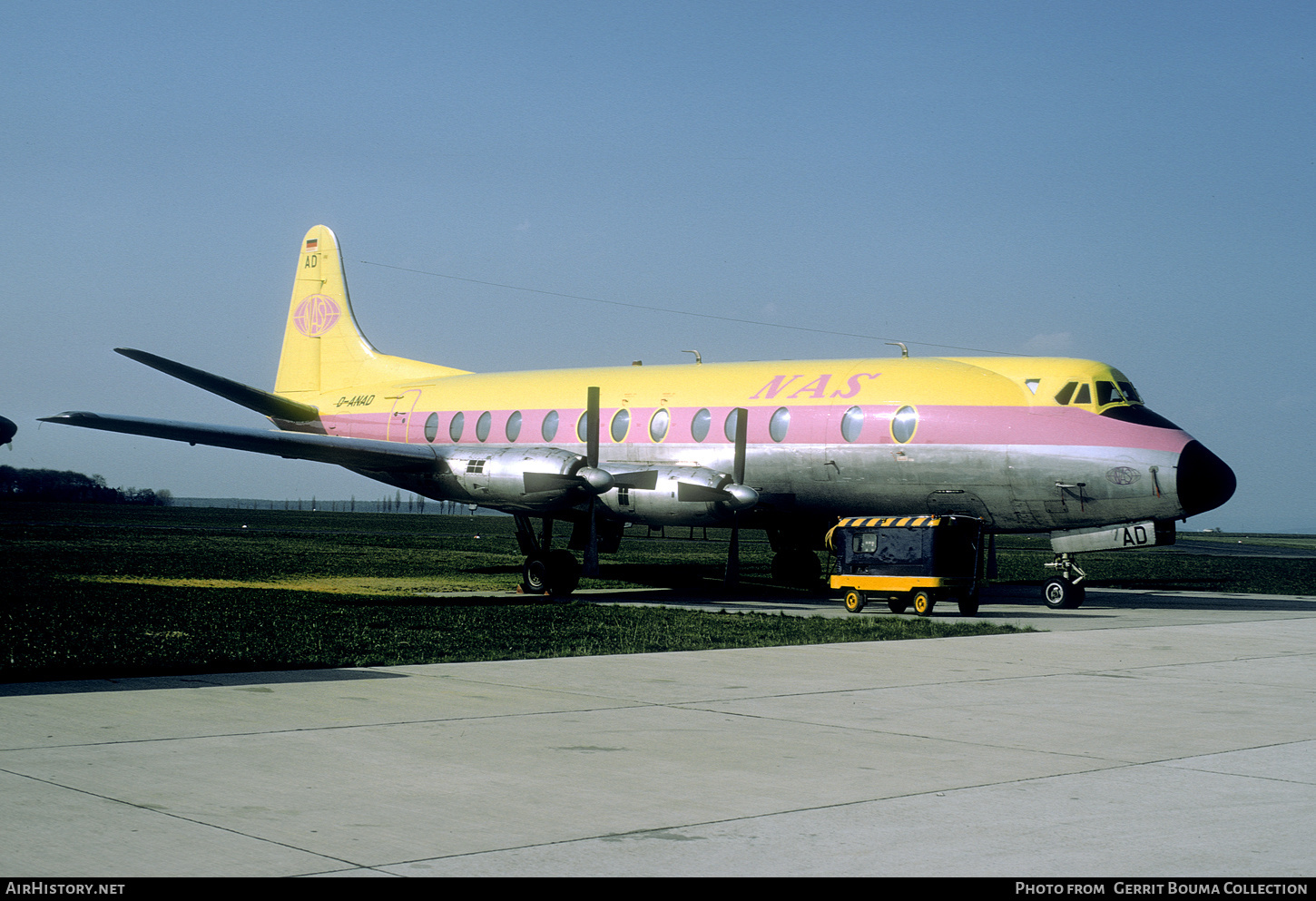 Aircraft Photo of D-ANAD | Vickers 814 Viscount | Nora Air Services - NAS | AirHistory.net #815357