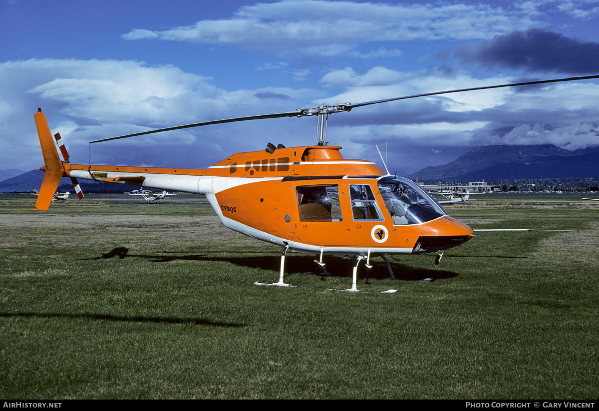 Aircraft Photo of C-FBQG | Bell 206B JetRanger II | Okanagan Helicopters | AirHistory.net #815360