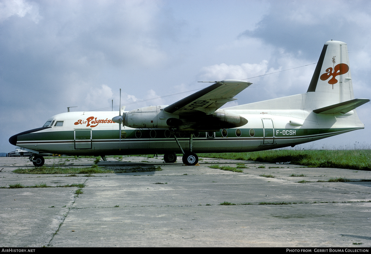 Aircraft Photo of F-OCSH | Fokker F27-200 Friendship | Air Polynésie | AirHistory.net #815363