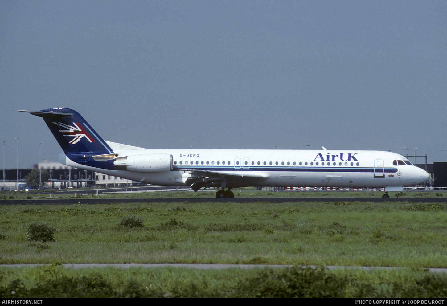 Aircraft Photo of G-UKFG | Fokker 100 (F28-0100) | Air UK | AirHistory.net #815369