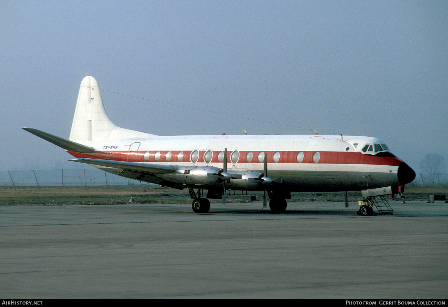 Aircraft Photo of ZK-BRE | Vickers 807 Viscount | AirHistory.net #815379