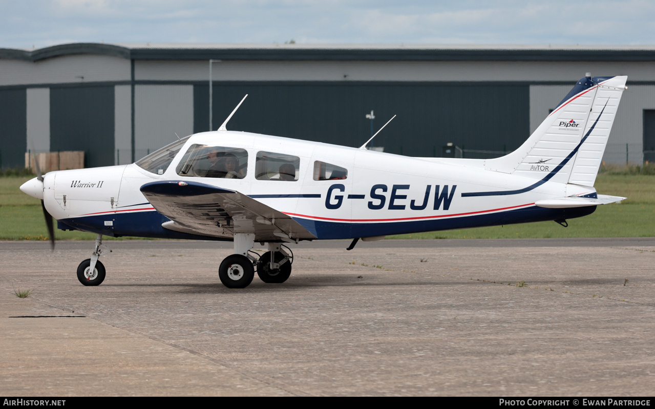 Aircraft Photo of G-SEJW | Piper PA-28-161 Warrior II | AirHistory.net #815383