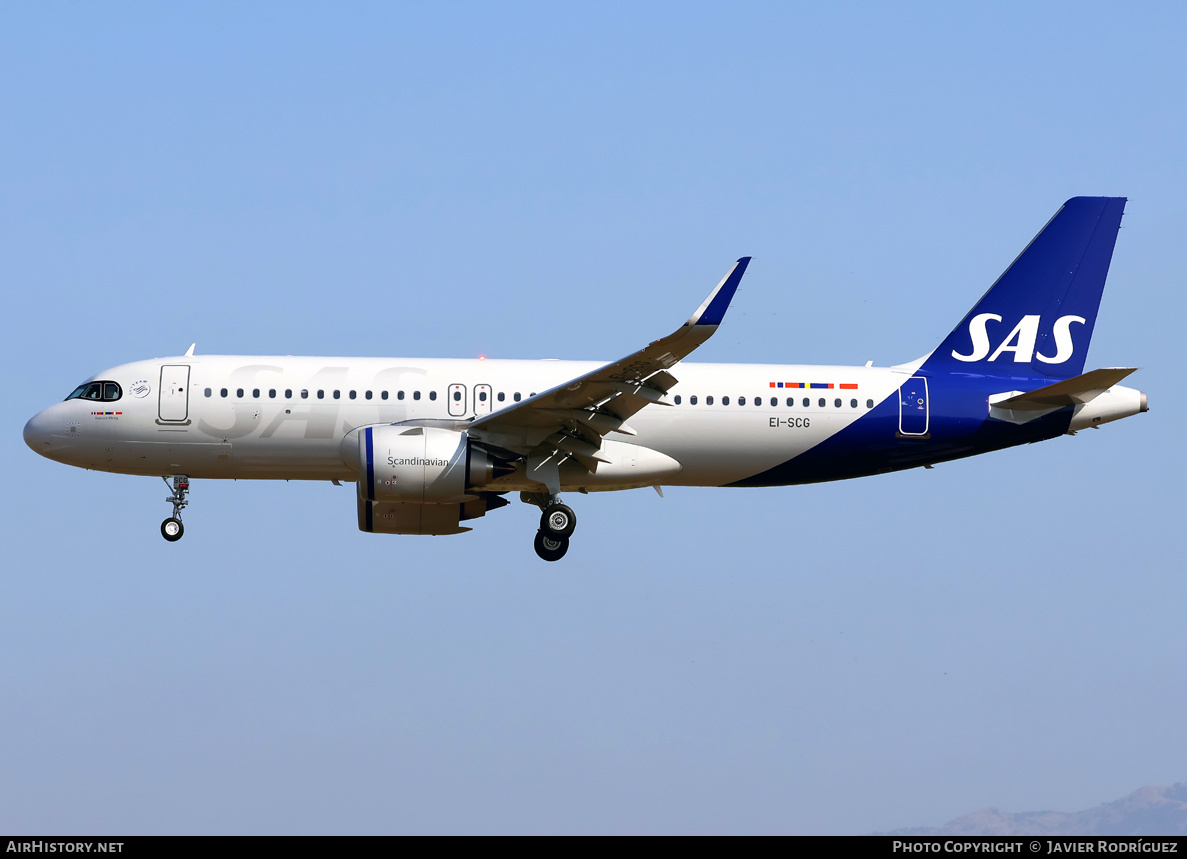 Aircraft Photo of EI-SCG | Airbus A320-251N | Scandinavian Airlines - SAS | AirHistory.net #815387