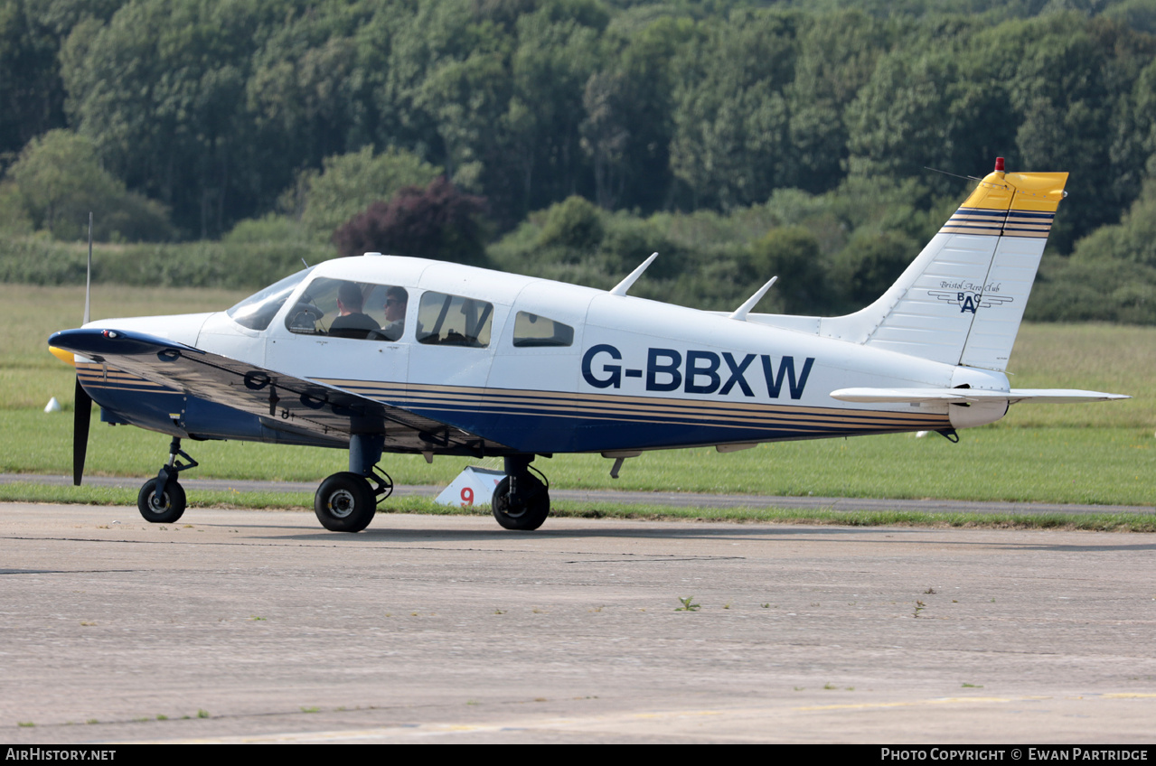 Aircraft Photo of G-BBXW | Piper PA-28-151 Cherokee Warrior | Bristol Aero Club | AirHistory.net #815388