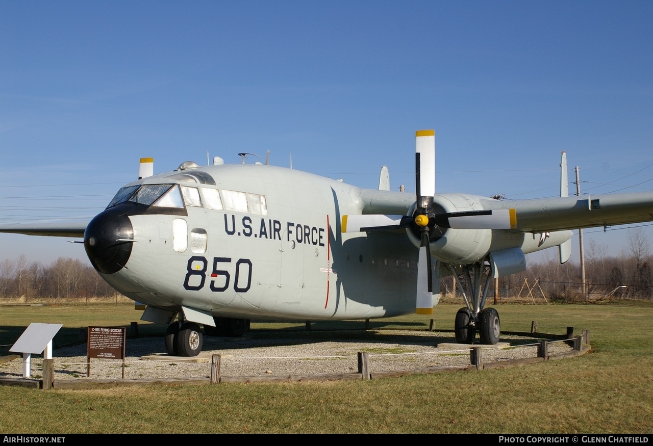 Aircraft Photo of 52-5850 | Fairchild C-119G Flying Boxcar | USA - Air Force | AirHistory.net #815389