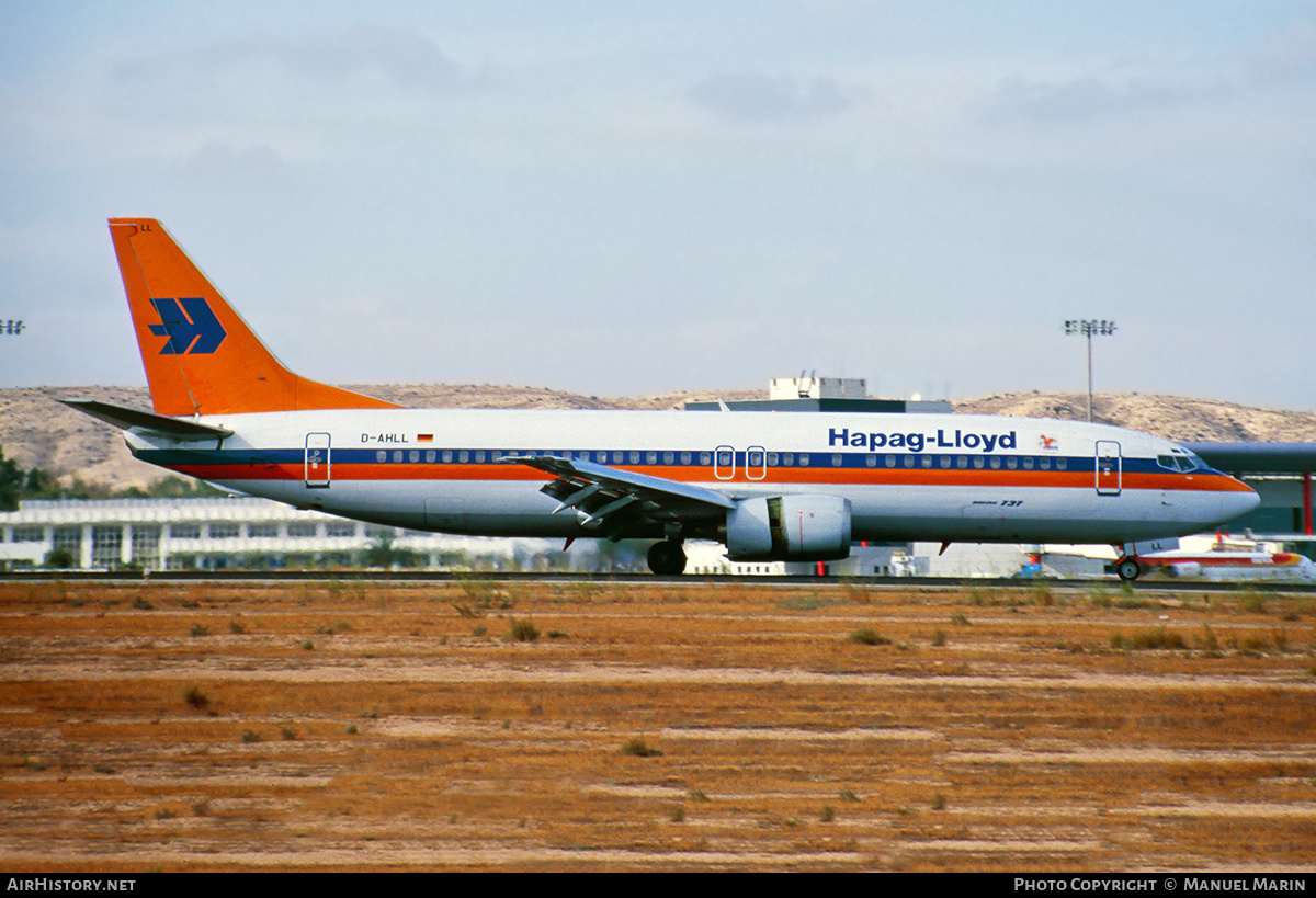 Aircraft Photo of D-AHLL | Boeing 737-4K5 | Hapag-Lloyd | AirHistory.net #815395