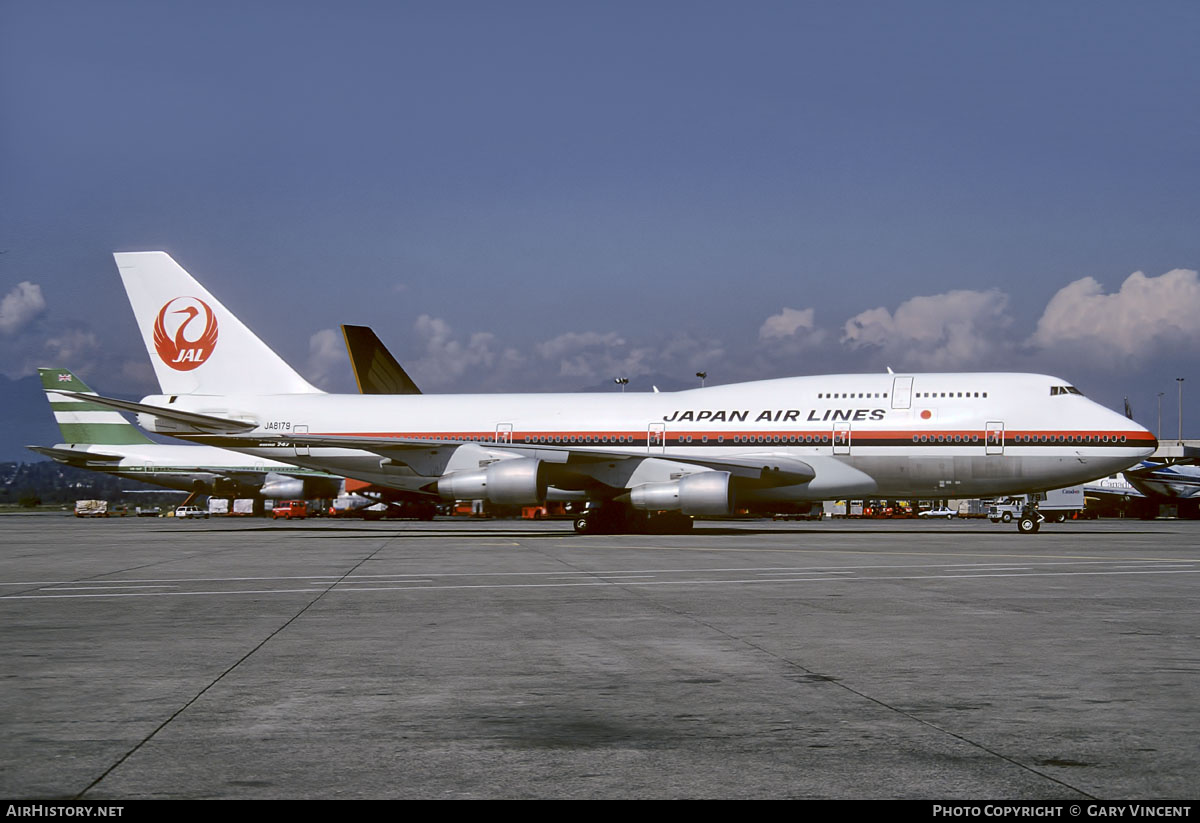 Aircraft Photo of JA8179 | Boeing 747-346 | Japan Air Lines - JAL | AirHistory.net #815396