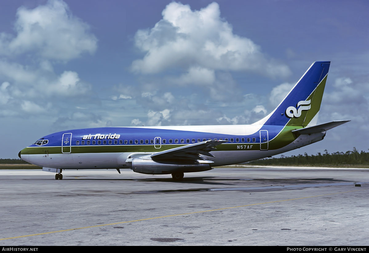 Aircraft Photo of N57AF | Boeing 737-2T4/Adv | Air Florida | AirHistory.net #815402
