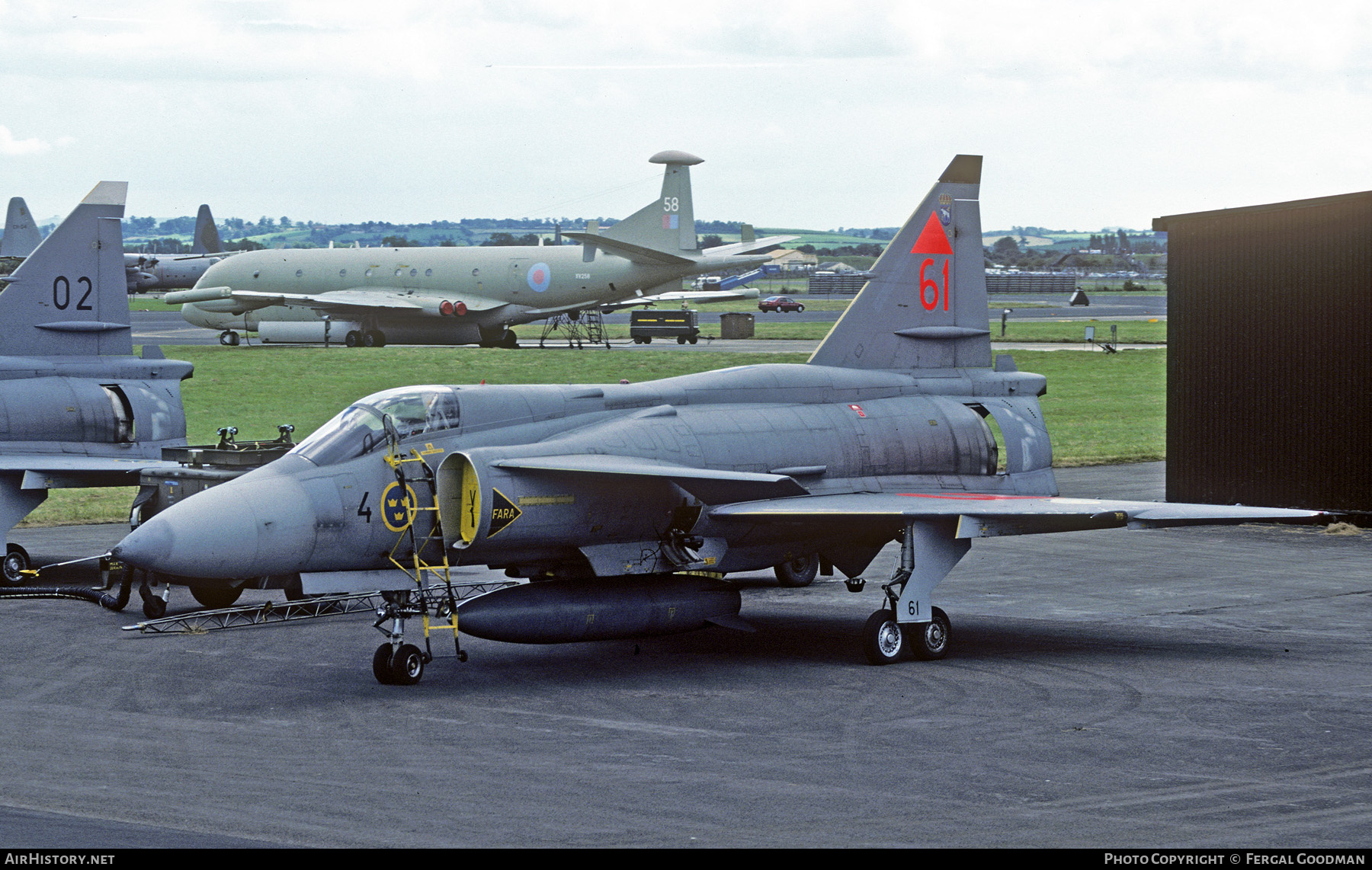 Aircraft Photo of 37391 | Saab JA37 Viggen | Sweden - Air Force | AirHistory.net #815406