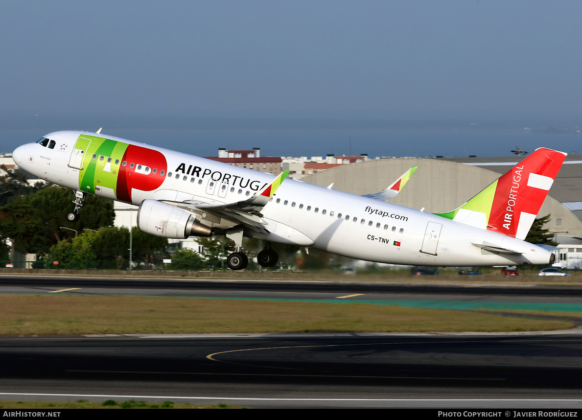 Aircraft Photo of CS-TNV | Airbus A320-214 | TAP Air Portugal | AirHistory.net #815408