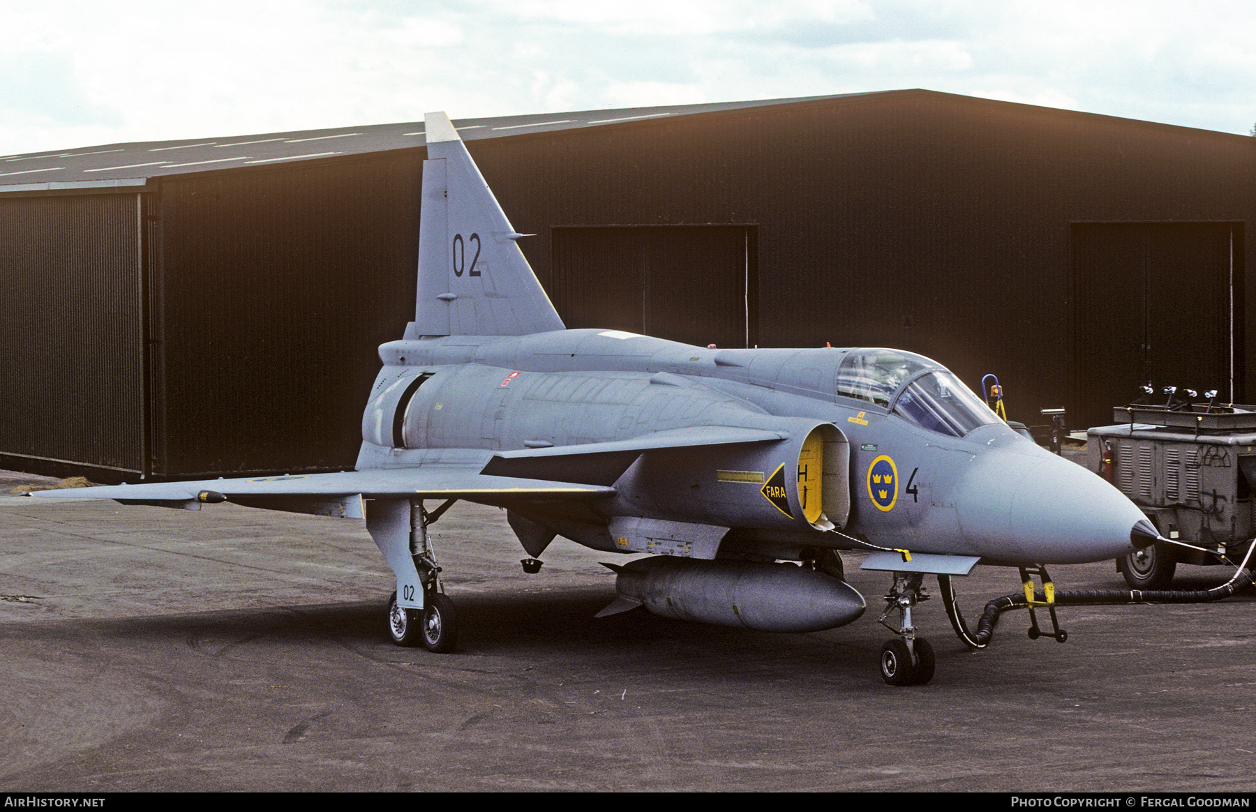 Aircraft Photo of 37443 | Saab JA37D Viggen | Sweden - Air Force | AirHistory.net #815418