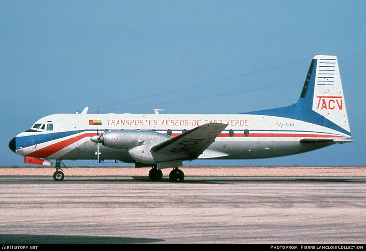 Aircraft Photo of CR-CAV | Hawker Siddeley HS-748 Srs2A/278 | TACV Cabo Verde Airlines | AirHistory.net #815427