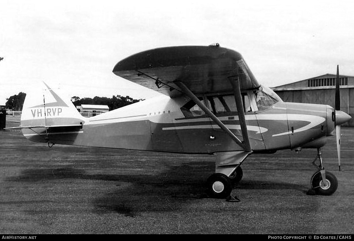 Aircraft Photo of VH-RVP | Piper PA-22-160 Tri-Pacer | AirHistory.net #815435