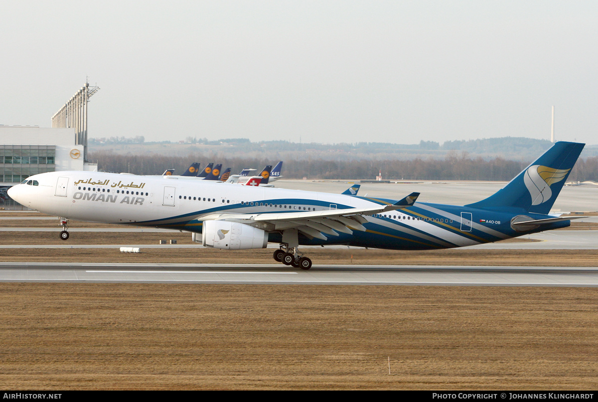 Aircraft Photo of A4O-DB | Airbus A330-343 | Oman Air | AirHistory.net #815440