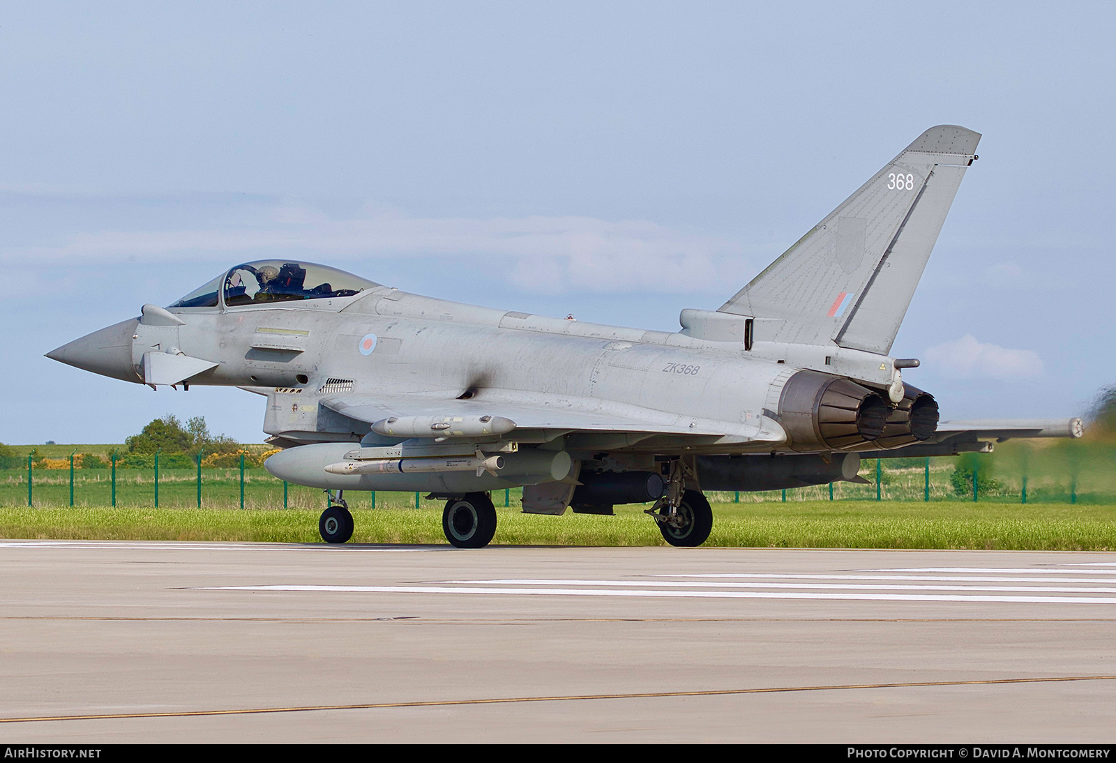 Aircraft Photo of ZK368 | Eurofighter EF-2000 Typhoon FGR4 | UK - Air Force | AirHistory.net #815451