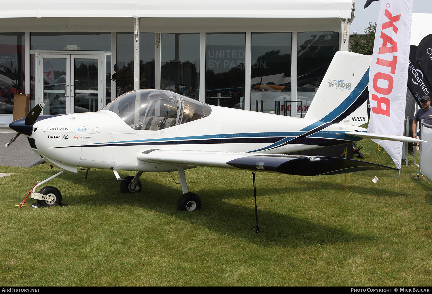 Aircraft Photo of N2018 | Van's RV-12iS | AirHistory.net #815455