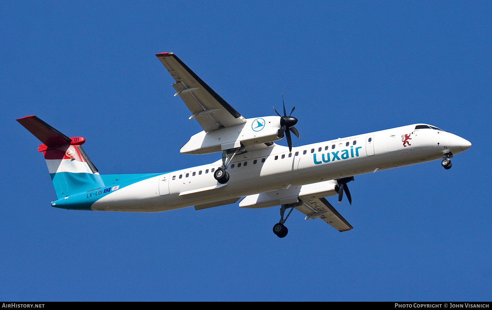 Aircraft Photo of LX-LQI | Bombardier DHC-8-402 Dash 8 | Luxair | AirHistory.net #815461