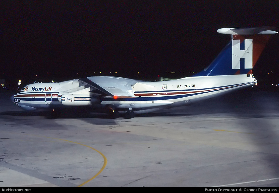 Aircraft Photo of RA-76758 | Ilyushin Il-76TD | HeavyLift Cargo Airlines | AirHistory.net #815484