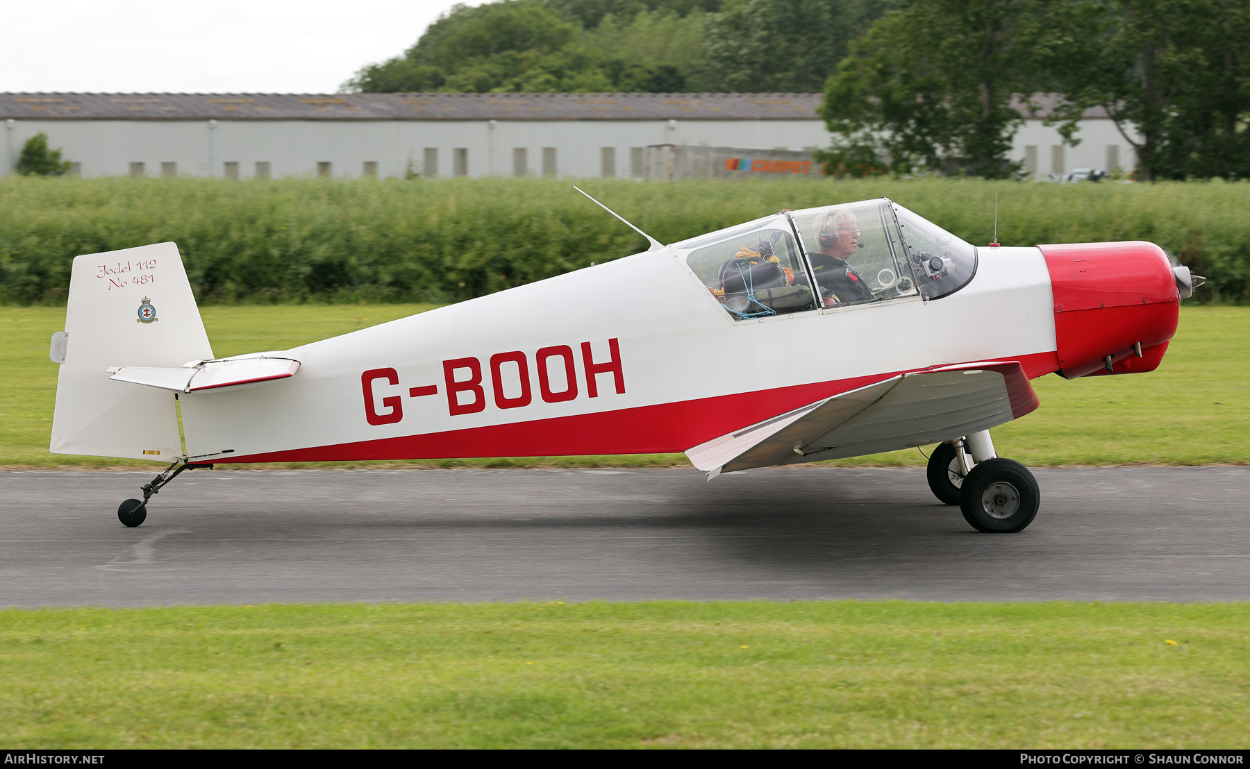 Aircraft Photo of G-BOOH | Jodel D-112 | AirHistory.net #815529