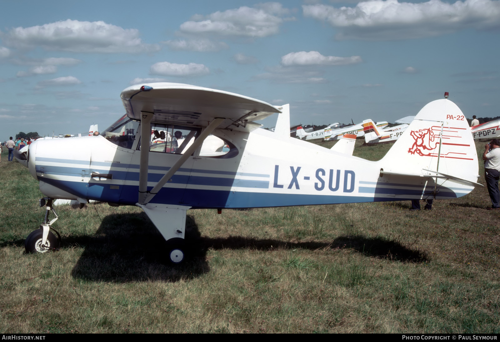 Aircraft Photo of LX-SUD | Piper PA-22-135 Tri-Pacer | AirHistory.net #815533