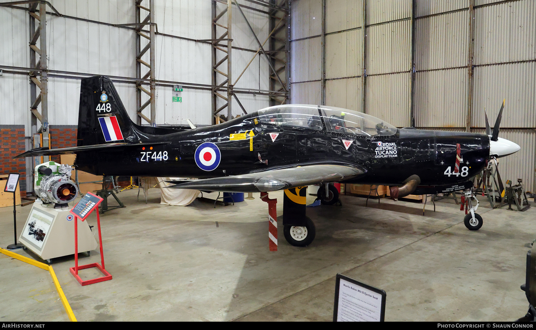 Aircraft Photo of ZF448 | Short S-312 Tucano T1 | UK - Air Force | AirHistory.net #815539