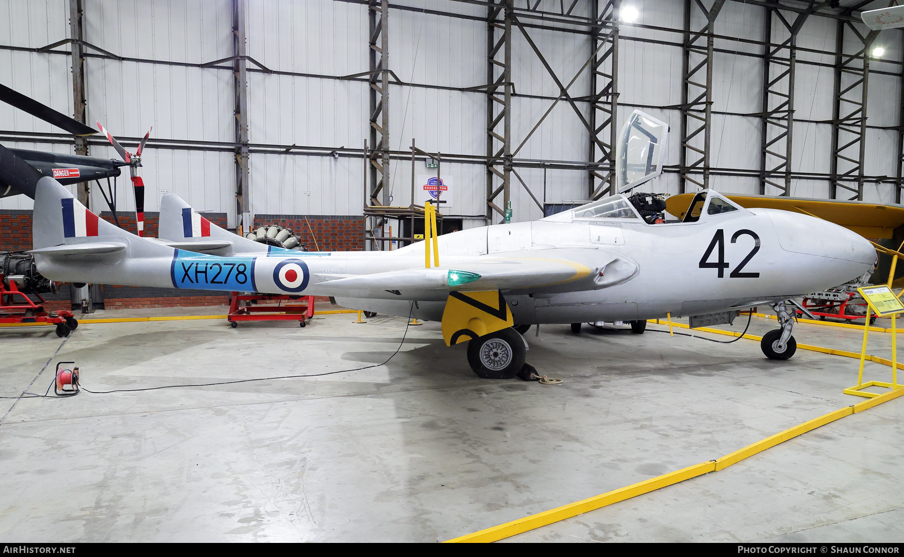 Aircraft Photo of XH278 | De Havilland D.H. 115 Vampire T11 | UK - Air Force | AirHistory.net #815545