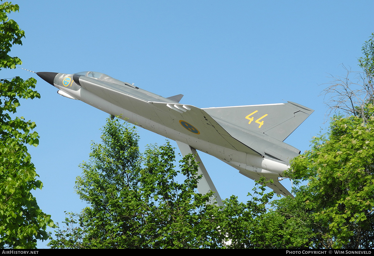 Aircraft Photo of 35583 | Saab J35F-2 Draken | Sweden - Air Force | AirHistory.net #815574