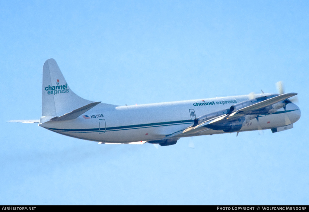 Aircraft Photo of N5539 | Lockheed L-188C(F) Electra | Channel Express | AirHistory.net #815578