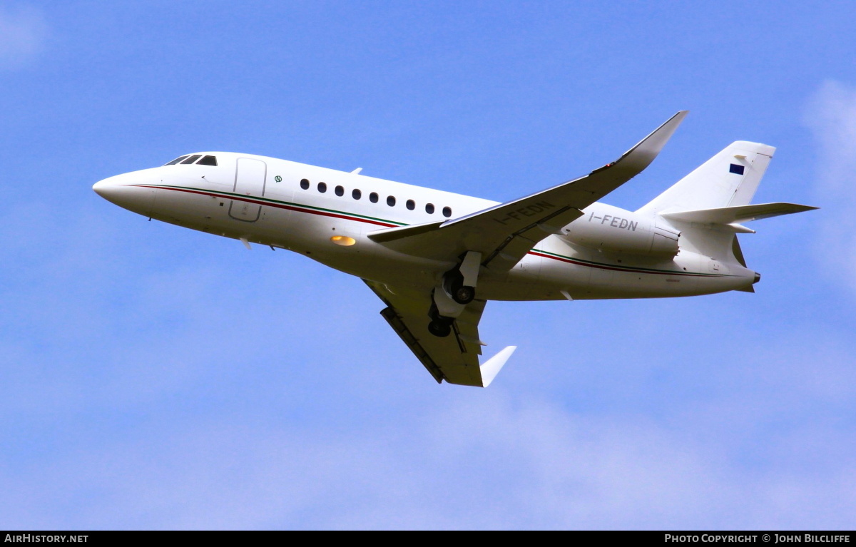 Aircraft Photo of I-FEDN | Dassault Falcon 2000LX | AirHistory.net #815583