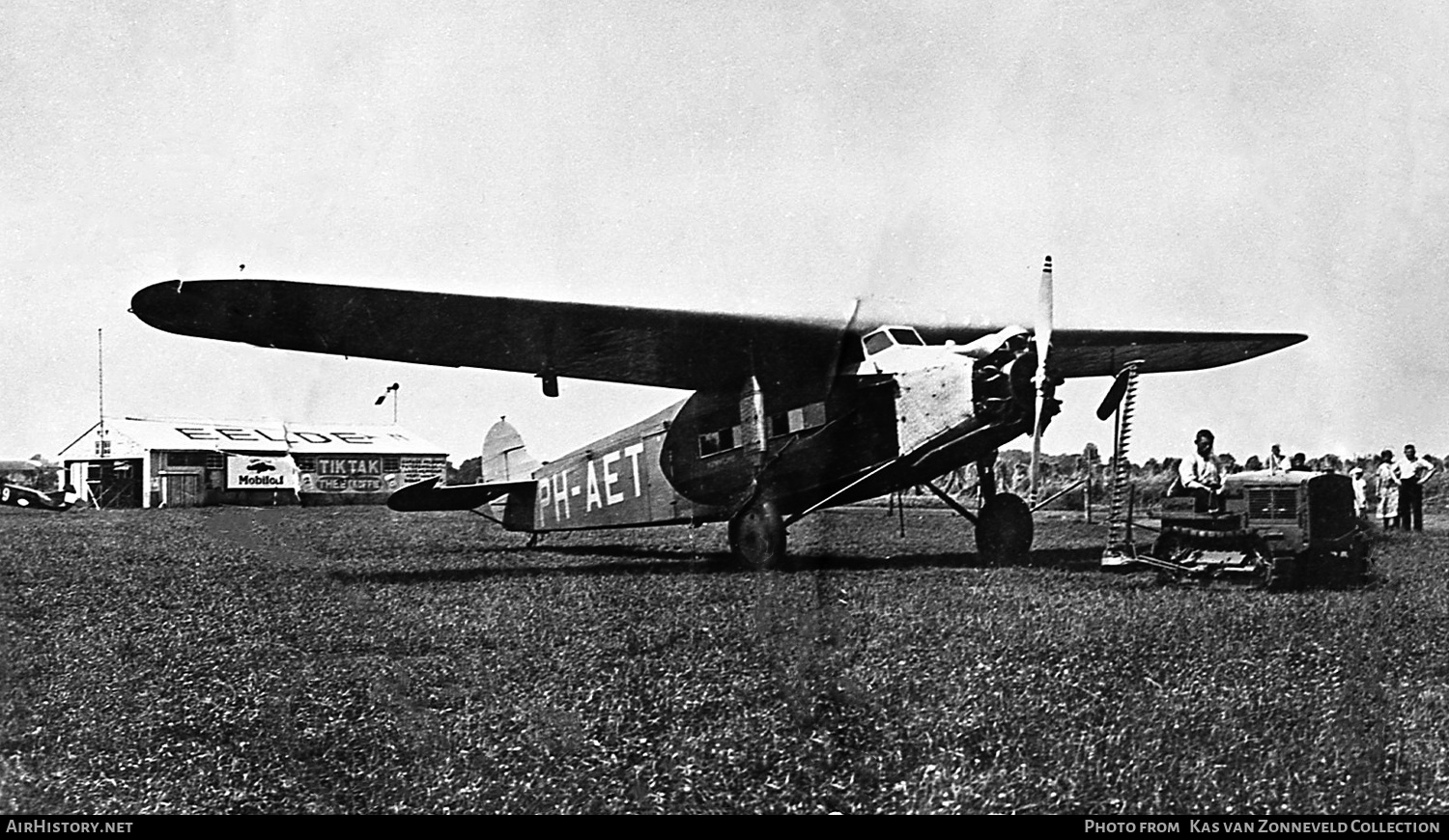 Aircraft Photo of PH-AET | Fokker F.VIIa | KLM - Royal Dutch Airlines | AirHistory.net #815587