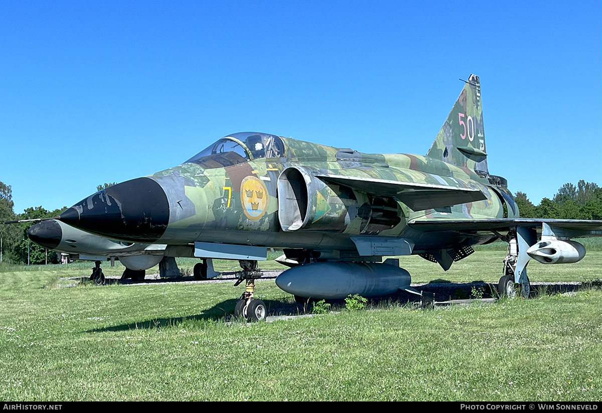 Aircraft Photo of 37050 | Saab AJ37 Viggen | Sweden - Air Force | AirHistory.net #815591