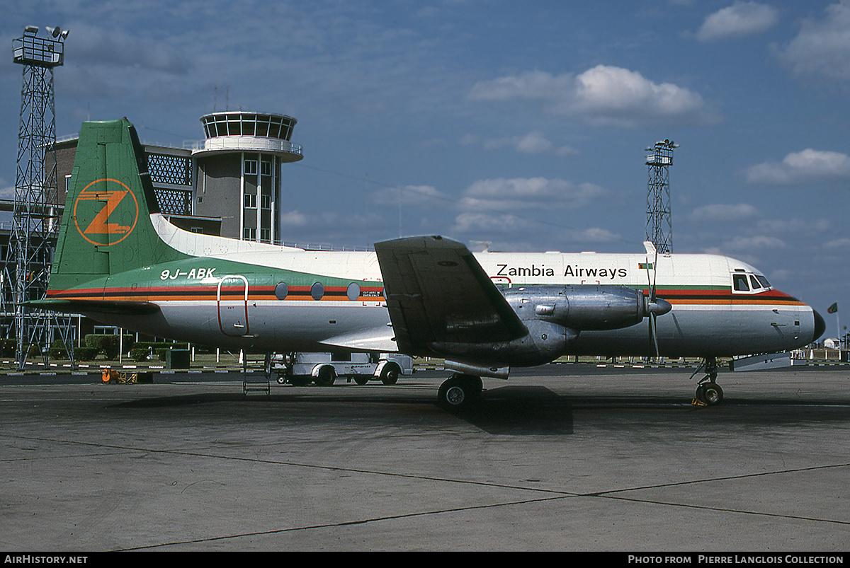 Aircraft Photo of 9J-ABK | Hawker Siddeley HS-748 Srs2A/263 | Zambia Airways | AirHistory.net #815600