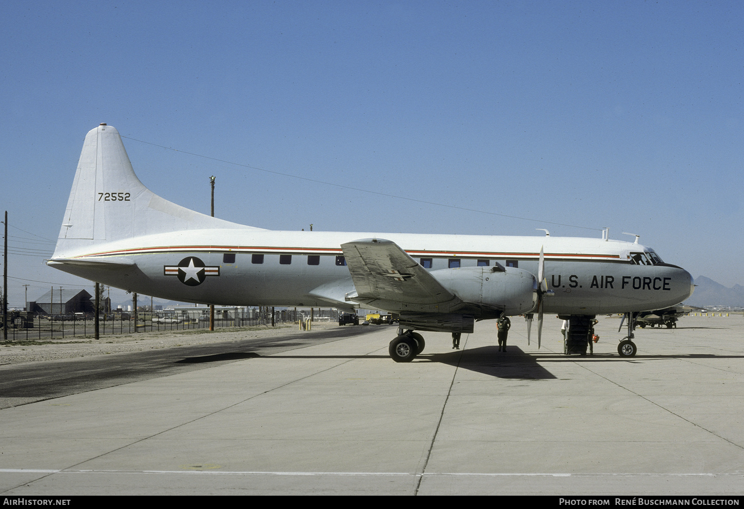 Aircraft Photo of 57-2552 / 72552 | Convair C-131E | USA - Air Force | AirHistory.net #815618