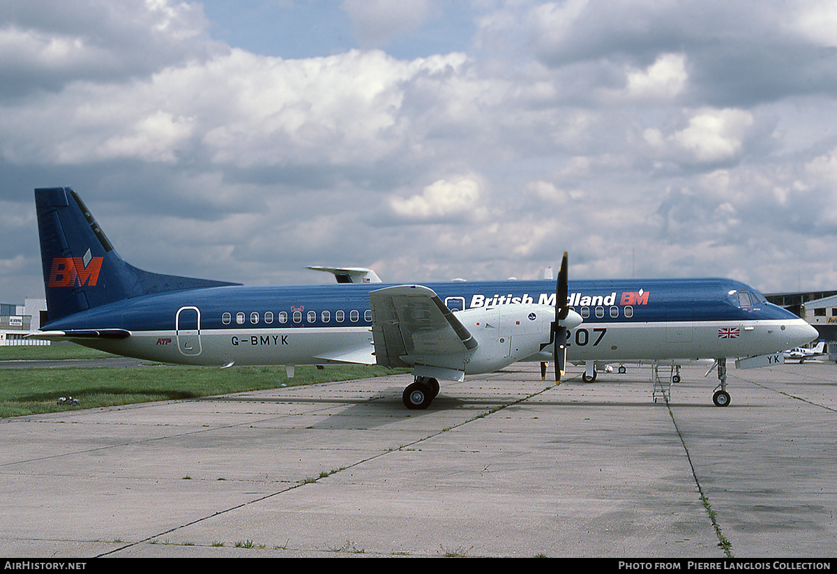 Aircraft Photo of G-BMYK | British Aerospace ATP | British Midland Airways - BMA | AirHistory.net #815619