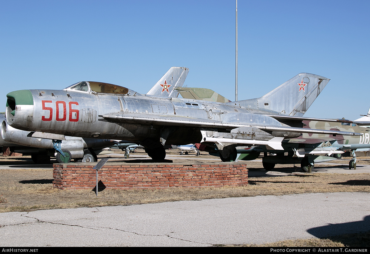 Aircraft Photo of 506 | Mikoyan-Gurevich MiG-19P | Bulgaria - Air Force | AirHistory.net #815631