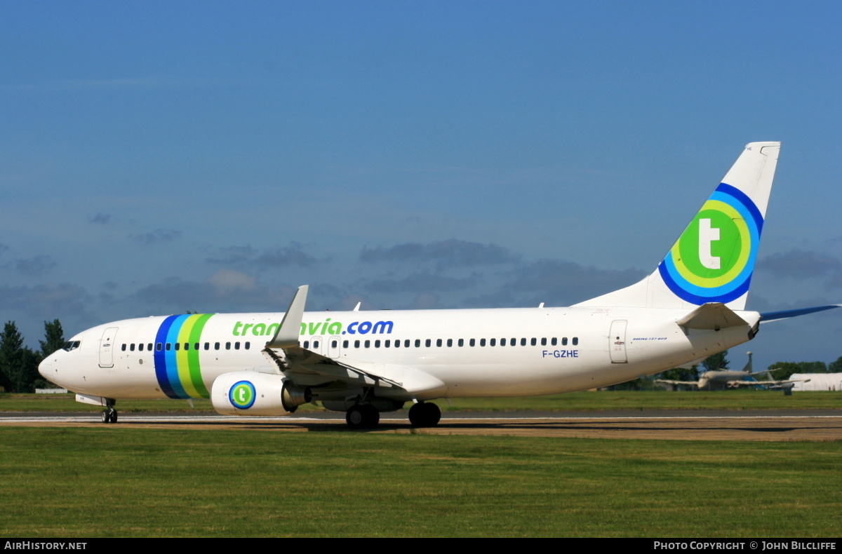 Aircraft Photo of F-GZHE | Boeing 737-8K2 | Transavia | AirHistory.net #815643