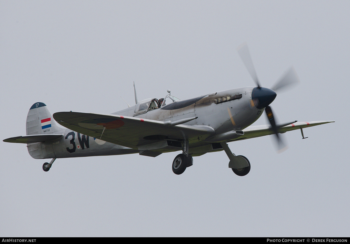 Aircraft Photo of PH-OUQ / MK732 | Supermarine 361 Spitfire LF9B | Netherlands - Air Force | AirHistory.net #815650